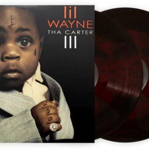 Lil Wayne Tha Carter III 2-LP ~ Excl. 180g Colored Vinyl + Stencil ~ Brand New!
